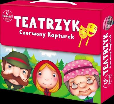 Teatrzyk - Czerwony Kapturek. Wydawca: Adamigo. SmakLiter.pl Opakowanie Teatrzyk - Czerwony Kapturek