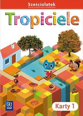 Okładka książki Tropiciele Sześciolatek. Karty pracy cz.1 WSIP