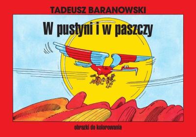Okładka książki W pustyni i w paszczy - obrazki do kolorowania