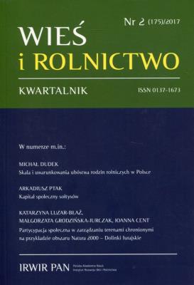 Opakowanie Wieś i rolnictwo 2/2017