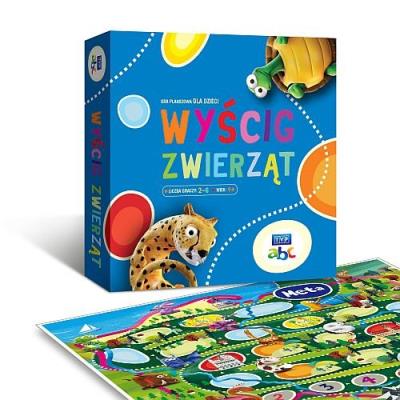 Wyścig zwierząt. Wydawca: Telewizja Polska S.A.. SmakLiter.pl Opakowanie Wyścig zwierząt