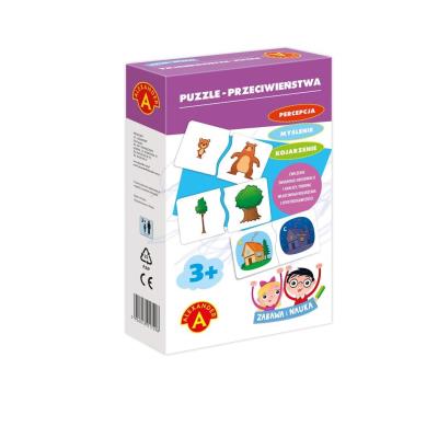 Opakowanie Zabawa i Nauka - Puzzle Przeciwieństwa