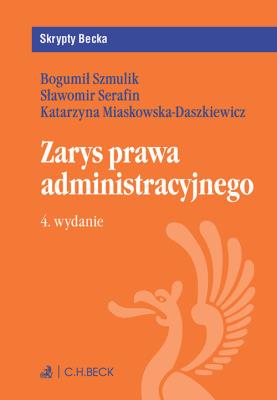 Okładka książki Zarys prawa administracyjnego