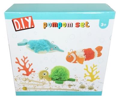 Opakowanie Zestaw kreatywny z wełną Łowienie rybek