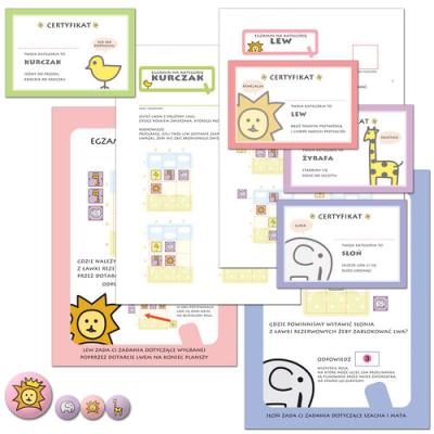 Złapmy Lwa Japońskie szachy dla najmłodszych. Wydawca: EI System. SmakLiter.pl Opakowanie Złapmy Lwa Japońskie szachy dla najmłodszych