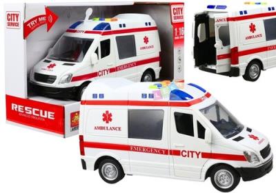 Okładka książki Auto Karetka Pogotowia Na Baterie Ambulans