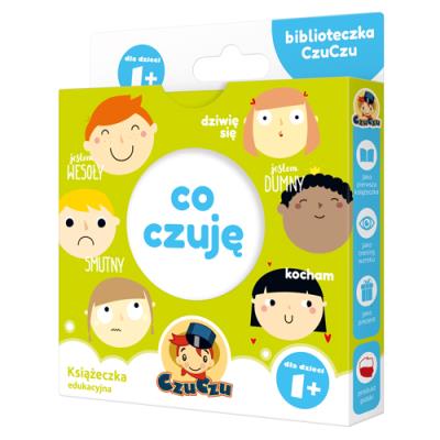 Biblioteczka CzuCzu Co czuję. Autor: Opracowanie zbiorowe. SmakLiter.pl Okładka książki Biblioteczka CzuCzu Co czuję