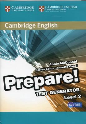 Opakowanie Cambridge English Prepare! 2 Test Generator CD-ROM