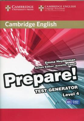 Opakowanie Cambridge English Prepare! 4 Test Generator CD-ROM