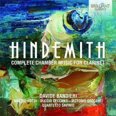 COMPLETE CHAMBER MUSIC FOR CLARINET. Autor: HINDEMITH P.. SmakLiter.pl Okładka książki COMPLETE CHAMBER MUSIC FOR CLARINET