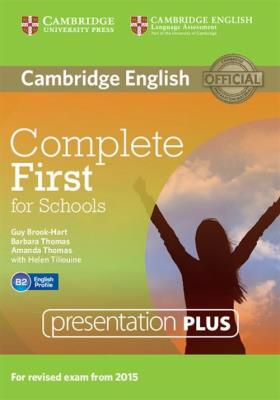 Complete First for Schools Presentation Plus DVD-ROM. Autor: Brook-Hart Guy, Thomas Barbara, Thomas Amanda, Tiliouine Helen. SmakLiter.pl Okładka książki Complete First for Schools Presentation Plus DVD-ROM
