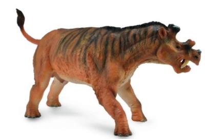 Okładka książki Dinozaur Uintatherium Deluxe