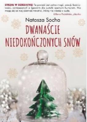 Dwanaście niedokończonych snów. Autor: Natasza Socha. SmakLiter.pl Okładka książki Dwanaście niedokończonych snów
