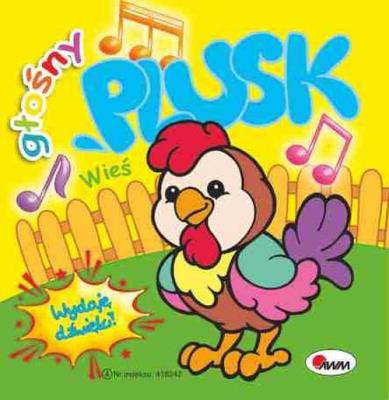 Głośny plusk Wieś. Autor: Kwiecińska Mirosława. SmakLiter.pl Okładka książki Głośny plusk Wieś