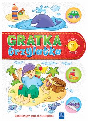 Okładka książki Gratka trzylatka. Zeszyt 2