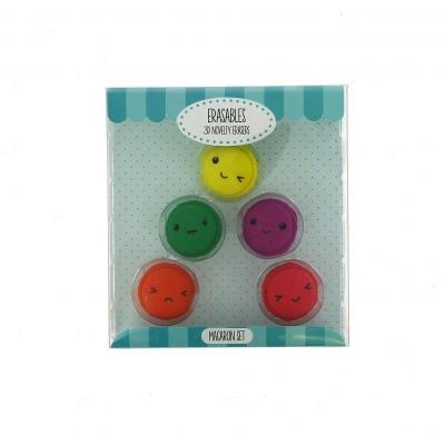 Opakowanie Gumki do mazania - Uśmiechnięte cisteczka