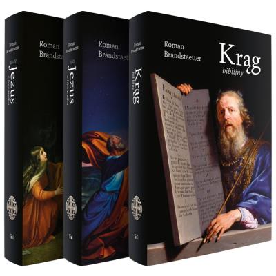 Jezus z Nazarethu. Krąg biblijny - komplet 3 tomów. Autor: Brandstaetter Roman. SmakLiter.pl Okładka książki Jezus z Nazarethu. Krąg biblijny - komplet 3 tomów
