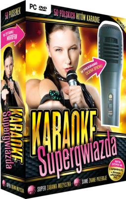 Karaoke Supergwiazda - z mikrofonem (PC-DVD). Autor: L.K.AVALON. SmakLiter.pl Okładka książki Karaoke Supergwiazda - z mikrofonem (PC-DVD)