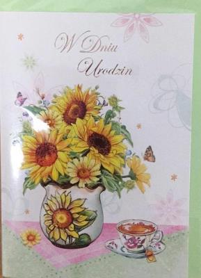 Opakowanie Karnet urodziny B6 Premium 27 + koperta