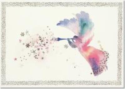 Opakowanie Karnety świątczne Delux Anioł akwarela (20szt)