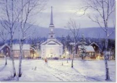 Opakowanie Karnety świątczne Delux Święta noc (20szt)