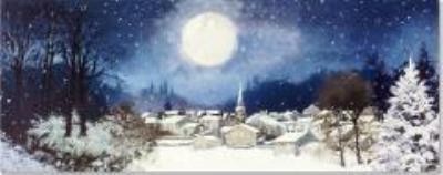 Opakowanie Karnety świątczne Wieś w świetle księżyca (20szt)