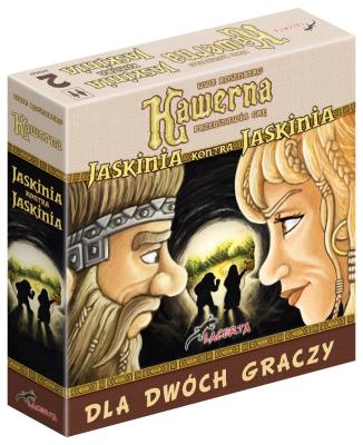 Kawerna: Jaskinia kontra jaskinia. Gra. Autor: Rosenberg Uwe. SmakLiter.pl Okładka książki Kawerna: Jaskinia kontra jaskinia. Gra