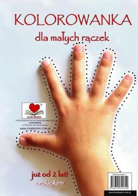Okładka książki Kolorowanka dla małych rączek