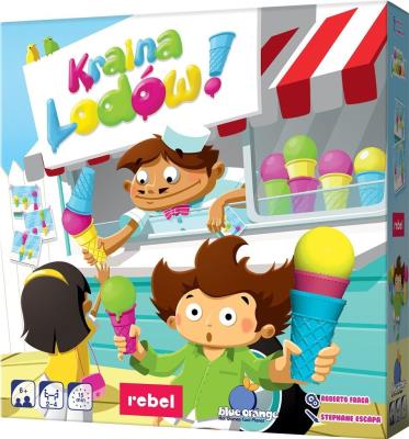 Kraina Lodów REBEL. Autor: Fraga Roberto. SmakLiter.pl Okładka książki Kraina Lodów REBEL