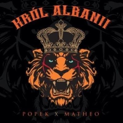 Król Albanii. Autor: Matheo. SmakLiter.pl Okładka książki Król Albanii