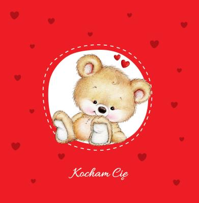 Okładka książki Książka upominek Kocham Cię 