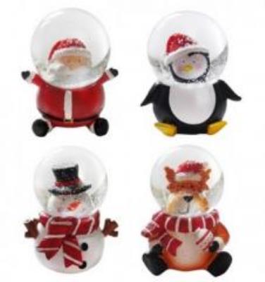 Opakowanie Kula śnieżna Figurki świąteczne (4 szt)