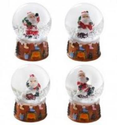 Opakowanie Kula śnieżna Mikołaj (4 szt)