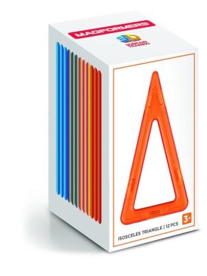 Opakowanie Magformers Klocki TROJKĄTY WYSOKIE 12 elementów