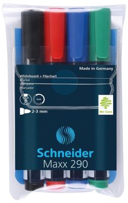Markery do tablic suchościeralnych Schneider Maxx 290. Wydawca: PBS Connect Polska. SmakLiter.pl Opakowanie Markery do tablic suchościeralnych Schneider Maxx 290
