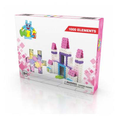 MELI Klocki Girls 1000 sztuk. Wydawca: Artyzan. SmakLiter.pl Opakowanie MELI Klocki Girls 1000 sztuk