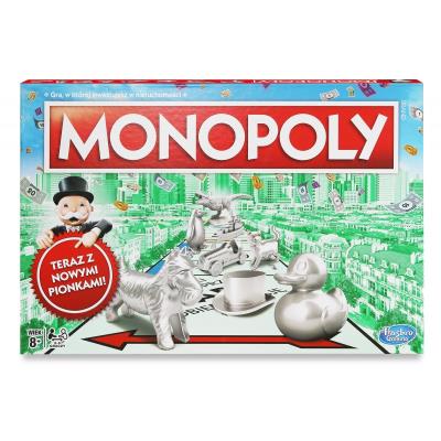 Opakowanie Monopoly Standard z nowymi pionkami