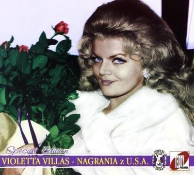 Nagrania z USA CD. Autor: Violetta Villas. SmakLiter.pl Okładka książki Nagrania z USA CD