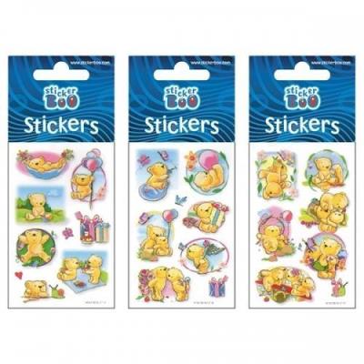 Naklejki Sticker BOO silver misie III. Wydawca: Sticker Boo. SmakLiter.pl Opakowanie Naklejki Sticker BOO silver misie III