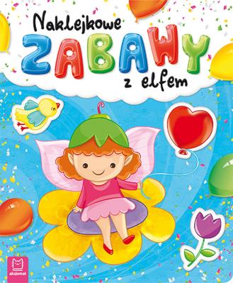 Okładka książki Naklejkowe zabawy z elfem