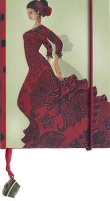 Opakowanie Notatnik ozdobny Boncahier 0021-04 Flamenco Mini Solea
