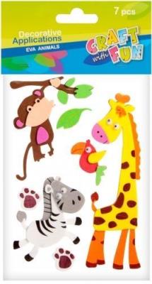 Opakowanie Ozdoba dekoracyjna samoprzylepna pianka safari