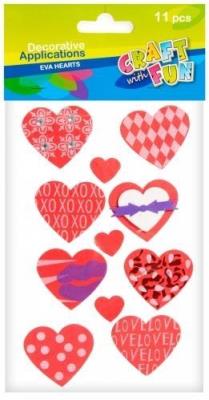Opakowanie Ozdoba dekoracyjna samoprzylepna pianka serca
