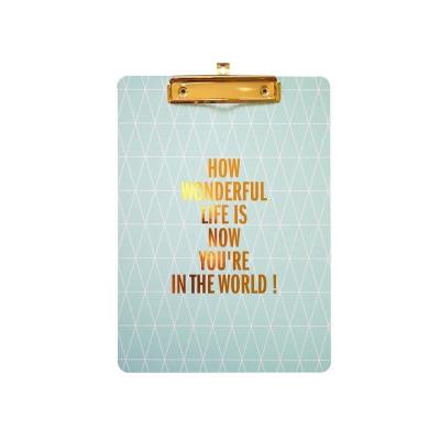 Opakowanie Podkładka z klipsem A4 niebieska