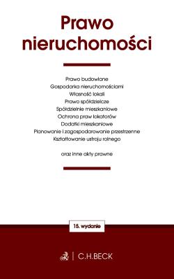 Prawo nieruchomości oraz ustawy towarzyszące. Autor: Opracowanie zbiorowe. SmakLiter.pl Okładka książki Prawo nieruchomości oraz ustawy towarzyszące