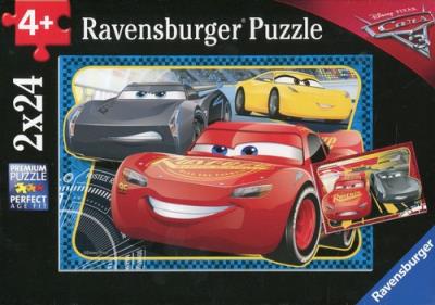 Opakowanie Puzzle 2x24 Auta 3