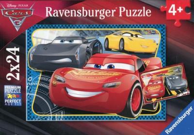 Opakowanie Puzzle 2x24 Cars 3 McQueen