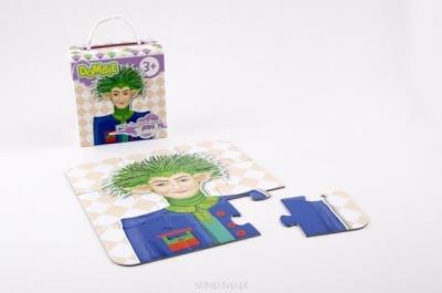 Puzzle dla najmłodszych - Domisie - Bazyli. Wydawca: Felico. SmakLiter.pl Opakowanie Puzzle dla najmłodszych - Domisie - Bazyli