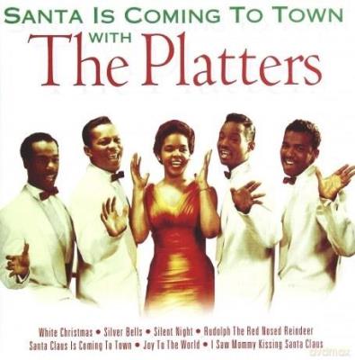 Santa Is Coming to Town with The Platters CD. Autor: The Platters. SmakLiter.pl Okładka książki Santa Is Coming to Town with The Platters CD