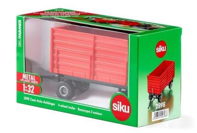 Opakowanie Siku Farmer - Przyczepa dwuosiowa